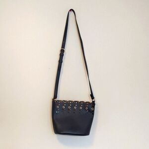 Stella & dot - Navy Blue small handbag with liner